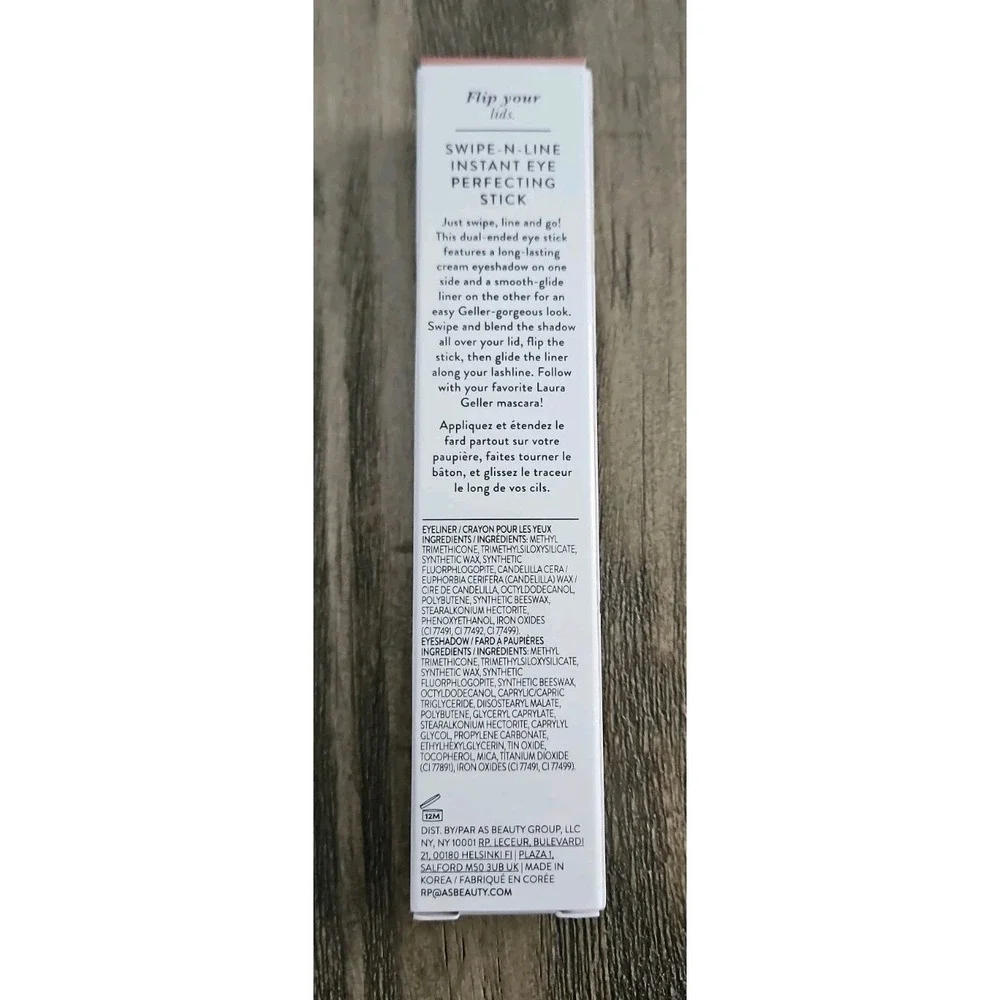 LAURA GELLER - SWIPE-N-LINE Eye PerfectIng Stick - Natural  (2 In 1!)
